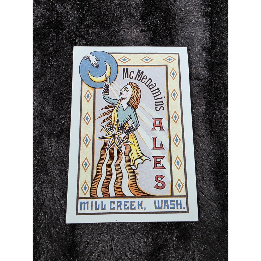 McMenamins Ales Mill Creek Washington Sticker Brewery Art Decal PNW Beer
